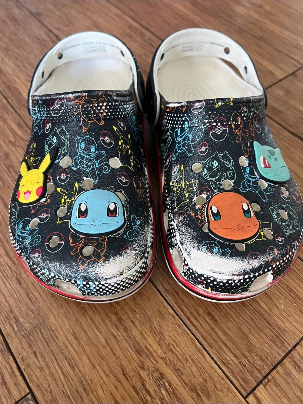 USED J2 Pokémon Crocs